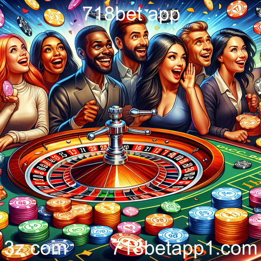 A Emoção da Roleta no 718bet App
